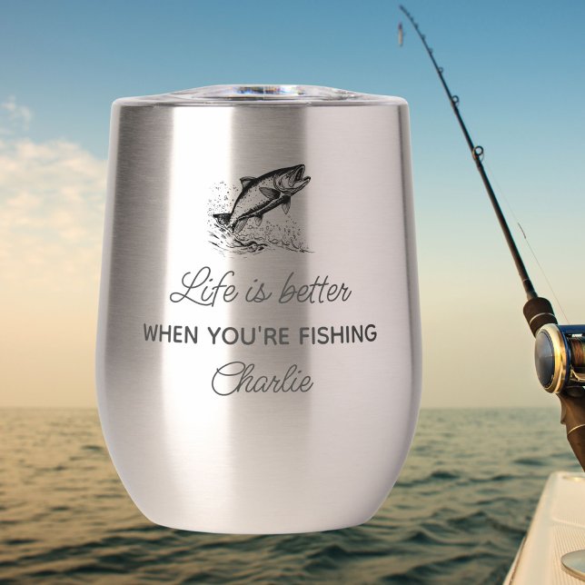 Funny Fisherman Gift, Fishing Quote Personalised (Creator Uploaded)