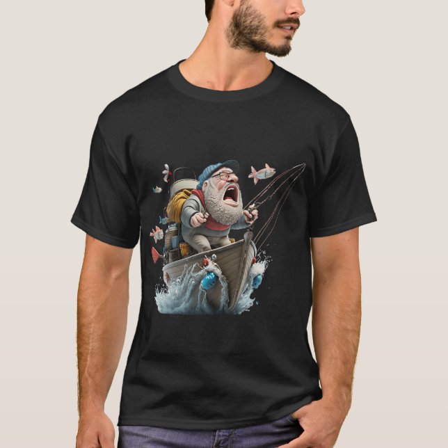 Funny fisherman T-Shirt (Front)