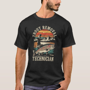 Funny Fisherman Trout Fly Fishing T-Shirt