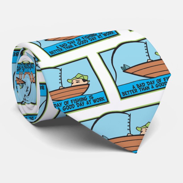 Funny Fisherman's Tie (Rolled)