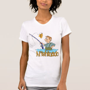 Funny Fishing Afishinado T-Shirt