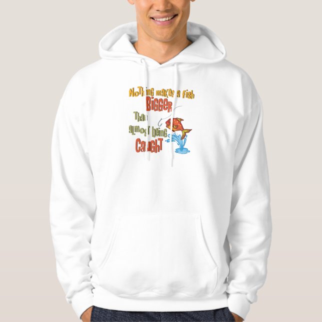 Funny Fishing - Almost Caught Hoodie (Front)