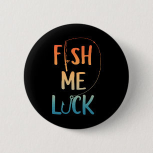 Funny Fishing Art For Men Boys Kids Fisherman Boat 6 Cm Round Badge