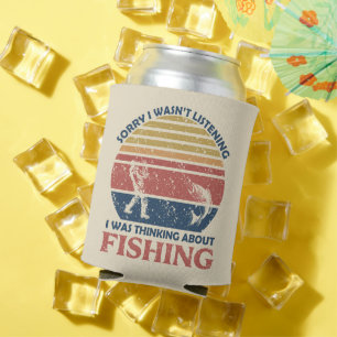 Funny fishing can cooler