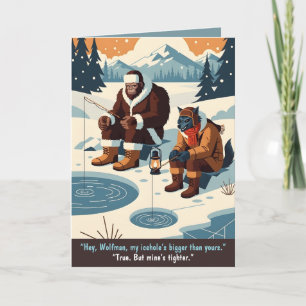 Funny Fishing Card
