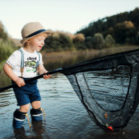 Funny Fishing Catch and Eat
