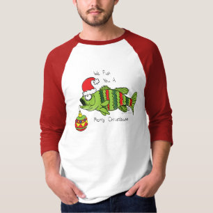Funny Fishing Christmas T-Shirt