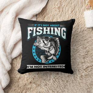 Funny fishing cushion