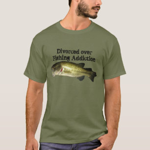 Funny Fishing Divorce Men's T-shirt