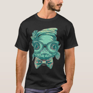 Funny Fishing Fanatic Fishermen I’m Not Ant-Soci T-Shirt