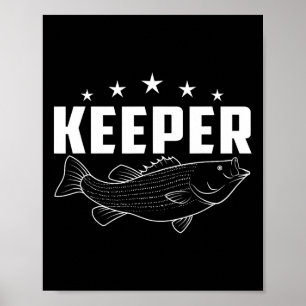 Funny Fishing Gear Keeper Poster
