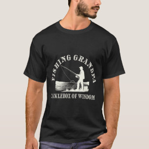 Funny Fishing Grandpa Appreciation Tacklebox Of Wi T-Shirt