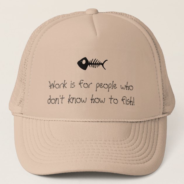 funny fishing caps