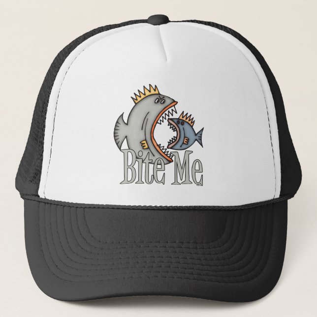 Funny Fishing Hat  Fishing Humour Fishing Cap (Front)