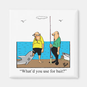 Funny Fishing Humour Magnet