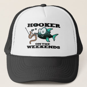 Funny Fishing Humour Trucker Hat
