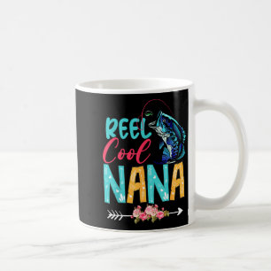Funny fishing lover happy mother's day matching coffee mug