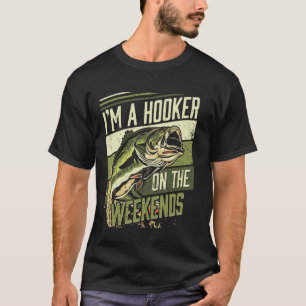 Funny Fishing Lure Retro Weekend Angler T-Shirt