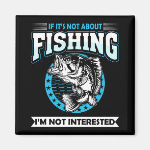 funny fishing magnet