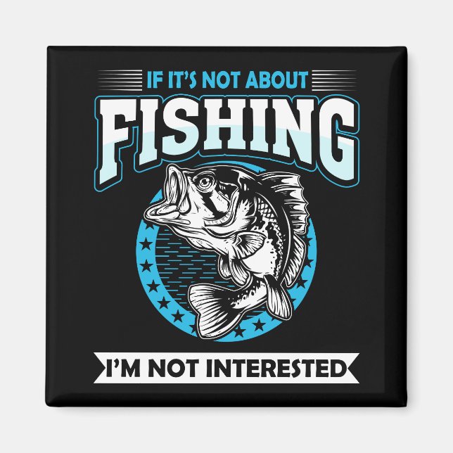 funny fishing magnet (Front)