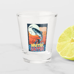 Funny Fishing Master Baiter Shot Glass