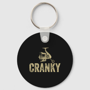 Funny Fishing Men Dad Key Ring