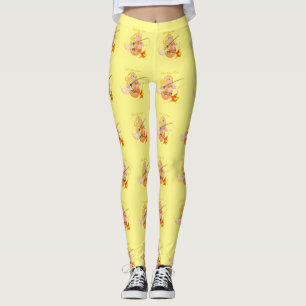 Funny Fishing Mermaid Girl Thunder_Cove   Leggings