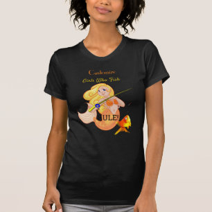 Funny Fishing Mermaid Girl Thunder_Cove  T-Shirt