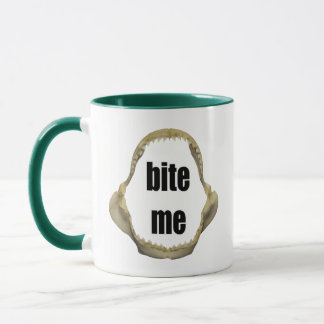 Funny Fishing Mug  Fishing Humour Fishing Bite Me