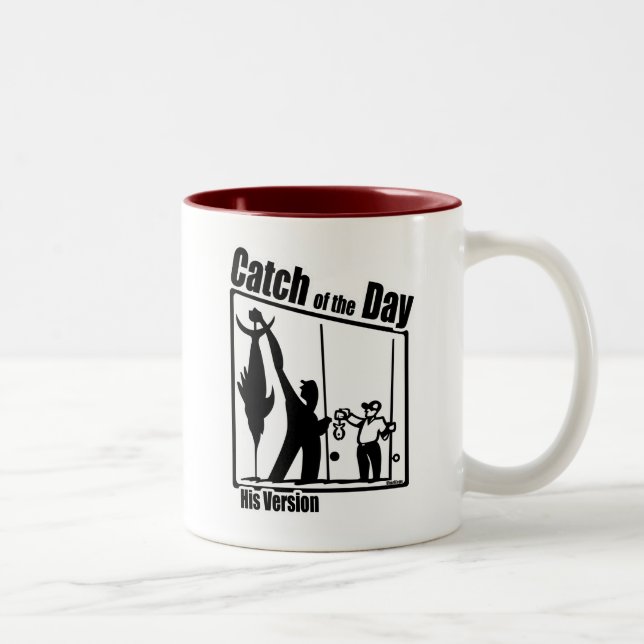 Funny Fishing Mug  Fishing Humour Fishing Catch (Right)