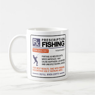 Funny Fishing Mug Prescription Design
