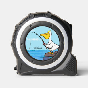 Funny fishing pelican cartoon 1