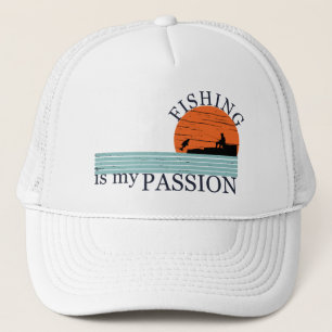 Funny fishing saying trucker hat