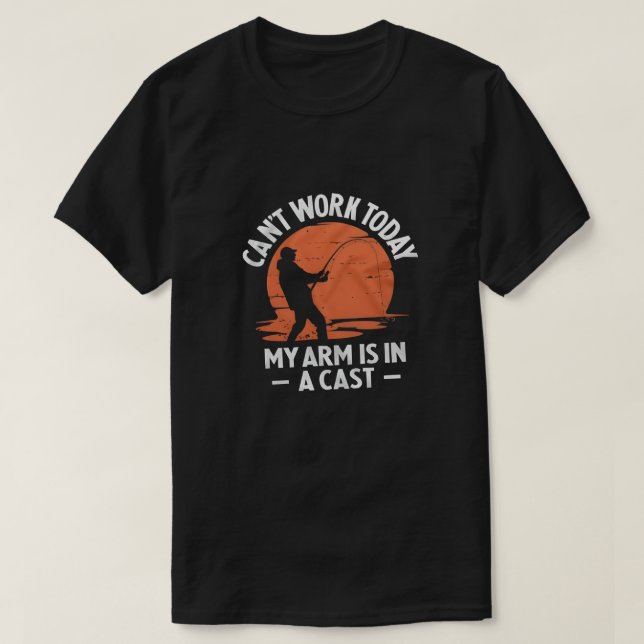 Funny Fishing T-Shirt  (Design Front)