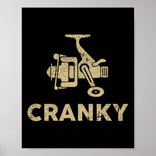 Funny Fishing Tee For Men  Poster
