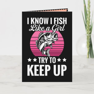 Funny Fishing Theme  Card
