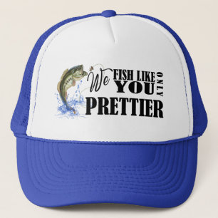 Funny Fishing Women Trucker Hat