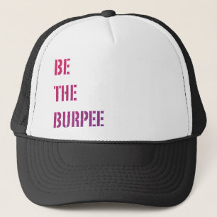 Funny Fitness Burpee Gym Humour Trucker Hat