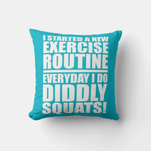 Funny Fitness Gym Cushion