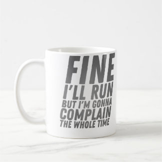 Funny Fitness Sport Running And Jogging Coffee Mug