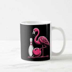 Funny Flamingo Bowling N Bowl Bowler Coffee Mug