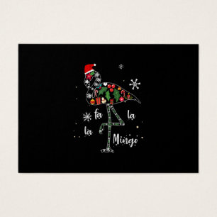 Funny Flamingo Christmas Xmas