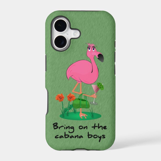 Funny Flamingo iPhone 5 Case (Back)