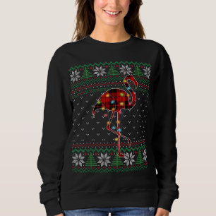 Funny Flamingo Ugly Sweater Christmas Animals Ligh