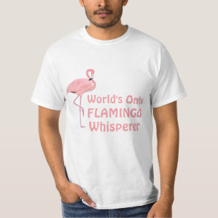 Funny Flamingo Whisperer T-Shirt