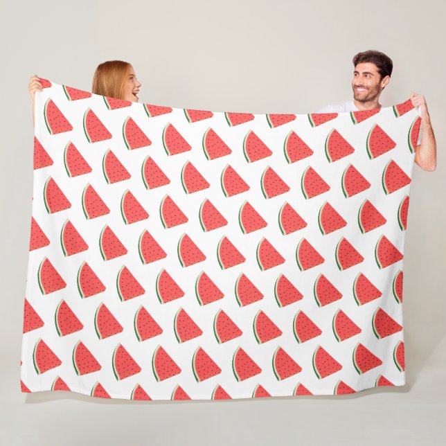 Funny Fleece Blanket Sweet Watermelon Customisable (In Situ)