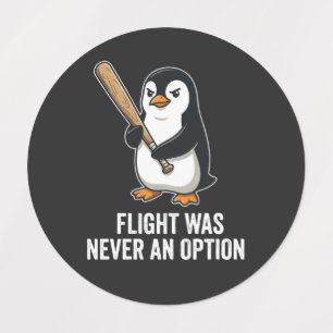 Funny Flightless Bird Penguin Design