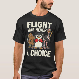 Funny Flightless Birds Meme Penguin Kiwi And T-Shirt