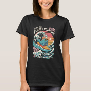 Funny Floaty Potato Manatee Sea Cow T-Shirt