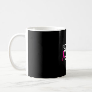 Funny Flock You Cancer Awareness Ribbon Flamingo Coffee Mug